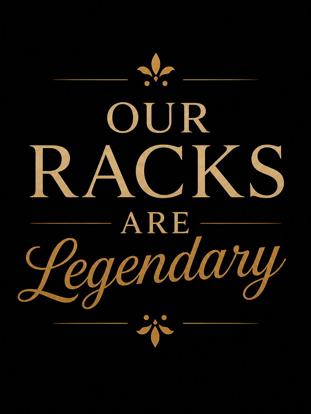 Great in the Rack black T-shirts
